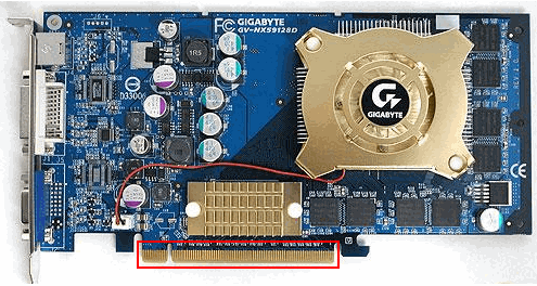 PCI Express graphics card