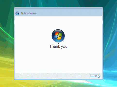 install vista thank you