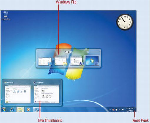 Windows 7 flip