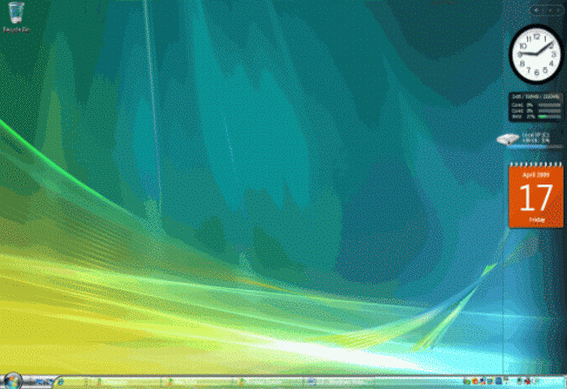 Windows Vista desktop