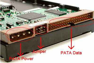 PATA Hard disk drive connector