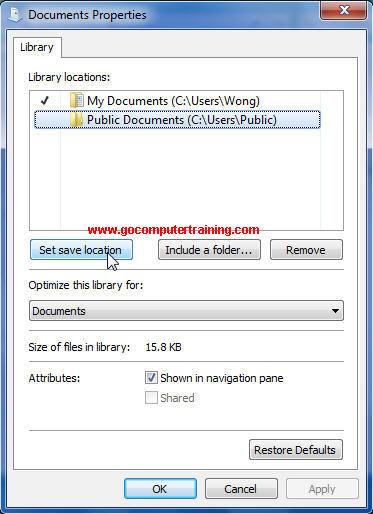 Windows 7 document properties