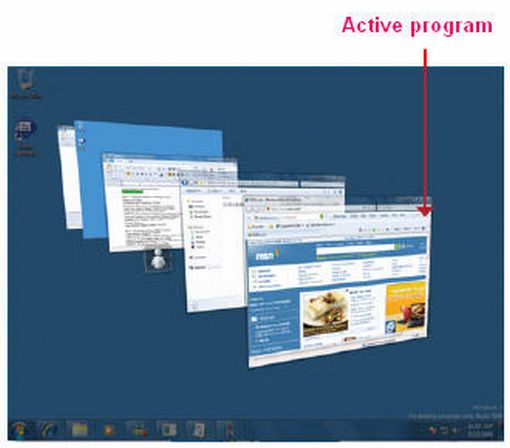 Windows 7 flip 3D