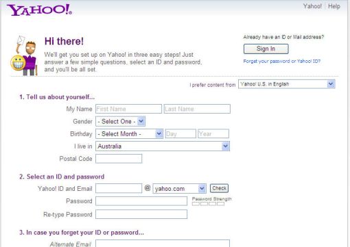 Yahoo! Mail: Entrar ou fazer login no Yahoo.com, Yahoo.com.br e